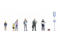 Set "In statia de autobus" - H0 Noch 15246